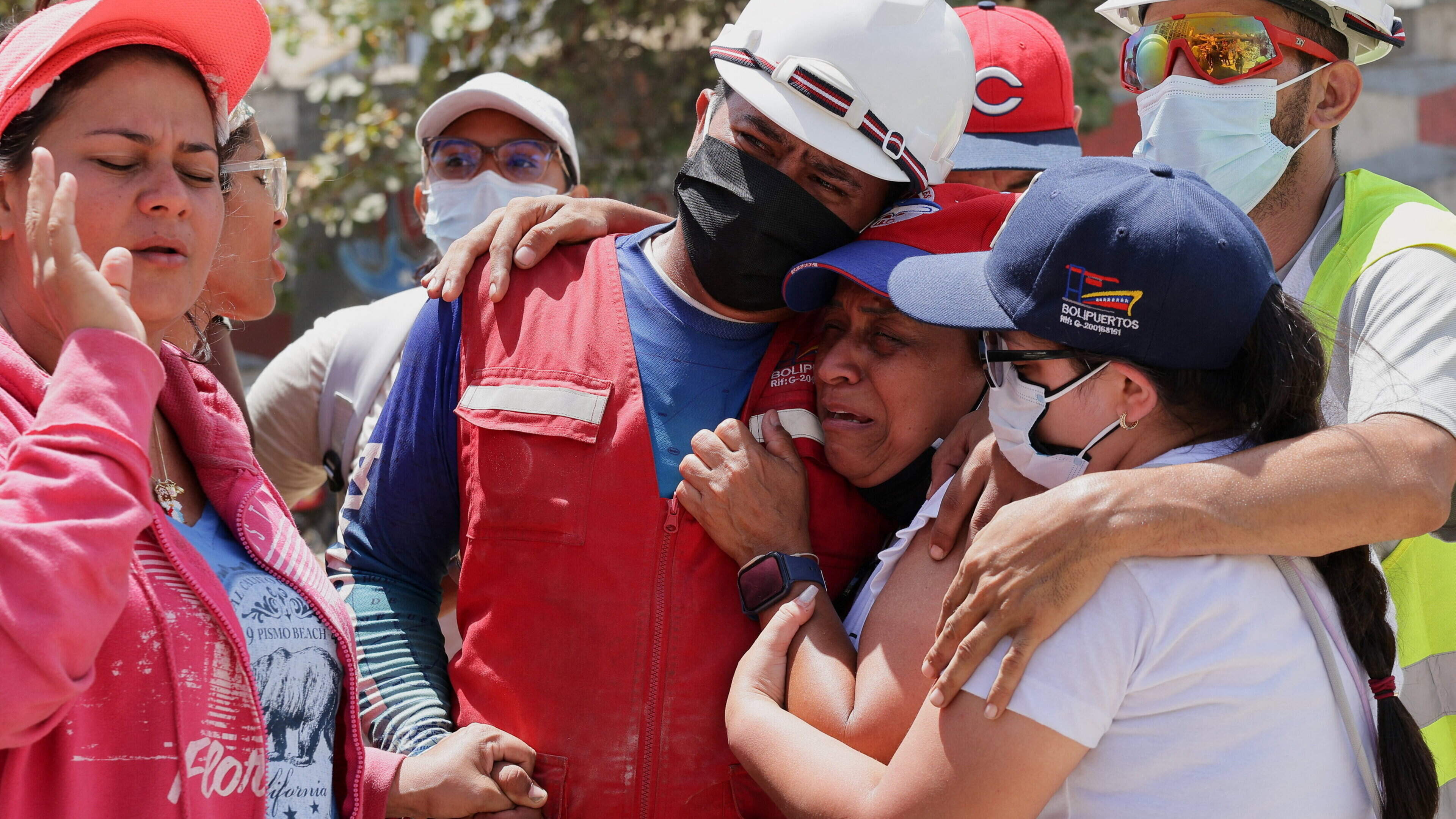 Aftershock hits Caracas with time running out for rescuers to find survivors under rubble